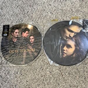 Hot Topic Exclusive Limited Edition Picture Discs Twilight New Moon Soundtrack